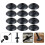 12Pcs Kletterstav Muddammskär Stjärnmönster Trekkingstav Dammfilter 3