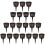 20Pcs Plastgödselbehållare Bonsaigödseldosa Lock 11