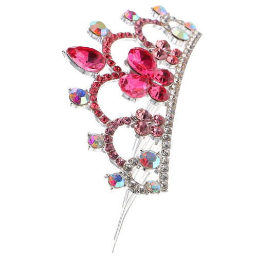 Kleine Strass Tiara Party Kopfschmuck Accessoire