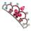 Kleine Strass Tiara Party Kopfschmuck Accessoire 11