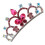 Kleine Strass Tiara Party Kopfschmuck Accessoire 9