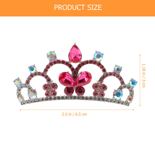 Kleine Strass Tiara Party Kopfschmuck Accessoire 1