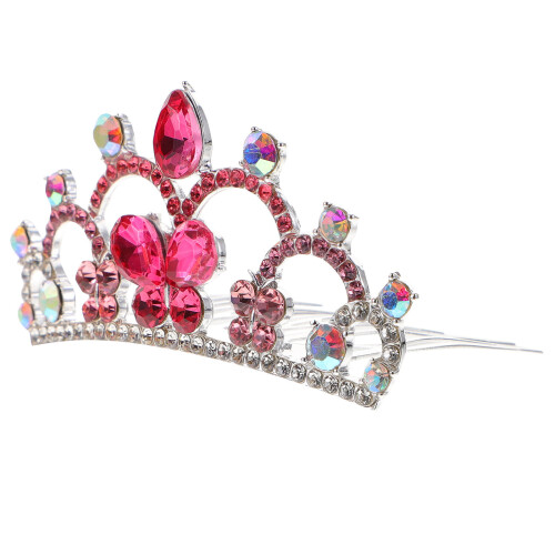 Kleine Strass Tiara Party Kopfschmuck Accessoire 2