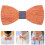 Wood Bowtie Mode Brudgumsslagen Långsam Slage Halskläde 3