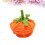 Halloween- Handgjord Stickad Barnhatt Orange 7