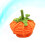 Halloween- Handgjord Stickad Barnhatt Orange 11