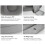 Durable PVC Gray Golf Swing Posture Corrector with Seamless Design 6