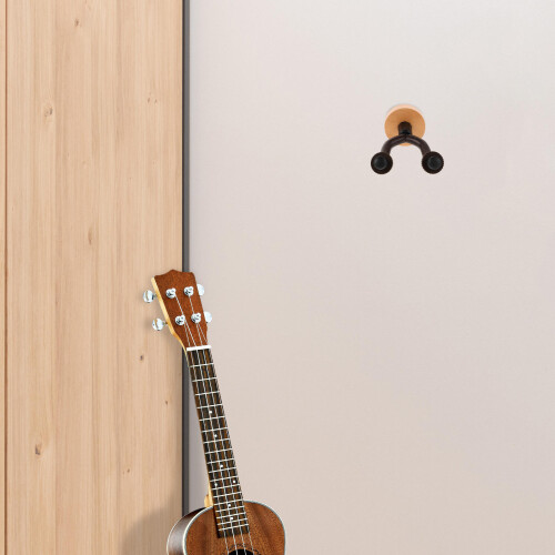 Gitarrväggmontering Hake För Folkgitarr Horisontell Hållare 2