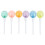 6 pcs lollipop highlighter pens fluorescent marking markers 8