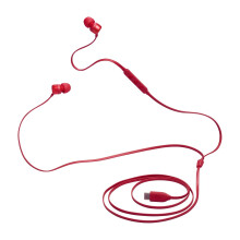 JBL Harman Tune 310C Black In Ear USB C Headphones Red - JBLT310CRED