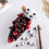 1 Set Pandastickshållare Mini Sticksställ Gaffelhållare 5