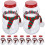 10 Set Snömanneformade Plastdryckesflaskor Med Halsdukar 6