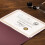 15 Pcs/Pack A4 Metallisk Guldrand Certifikatpapper 11