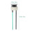 Universal Silver Toilet Tank Push Button Easy Press ABS Home Use 3