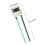 Universal Silver Toilet Tank Push Button Easy Press ABS Home Use 2