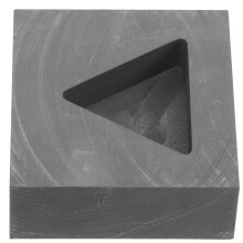 Gold Silver Graphite Form, Stavform För Smältning Av Metall