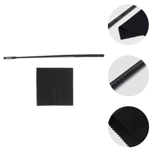 1 Set Flöjt Piccolo Rengöringsstång Tygkit 2