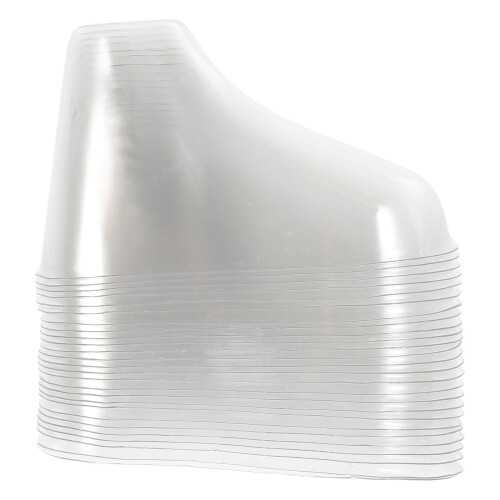 40Pcs Barn Stöd Transparent Fotmodeller Strumpformar 2