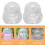 2Pcs Transparent Form För Melon Och Gurka Av 7