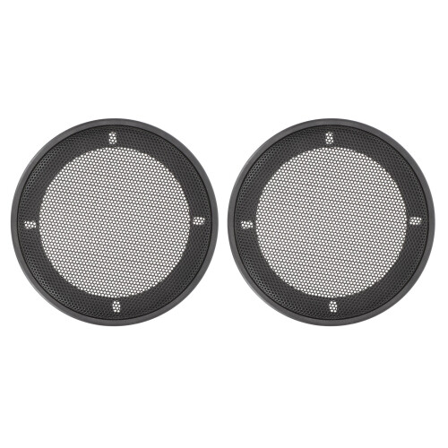2Pcs Black Speaker Net Covers Plastic Iron Speaker Protector for Car