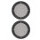 2Pcs Black Speaker Net Covers Plastic Iron Speaker Protector for Car 3