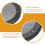2Pcs Black Speaker Net Covers Plastic Iron Speaker Protector for Car 10