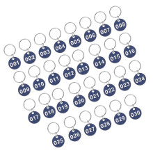 1 Set Aluminium Luggagemärken Nummer 1-30 För Hem, , Hotell