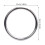 1 St Wing Rostfritt Ring Handstyrketräningsring (Silver) 2
