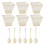 1 Set Plast Dessertmuggar, Glass, Pudding- Yogurtmuggar 10