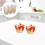 1 Set Plast Dessertmuggar, Glass, Pudding- Yogurtmuggar 5