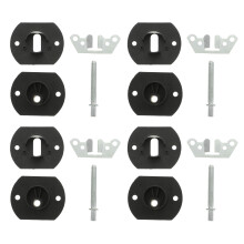 4 Set Hörnsoffa Fästklämmor - Möbel Fästen Spännlås