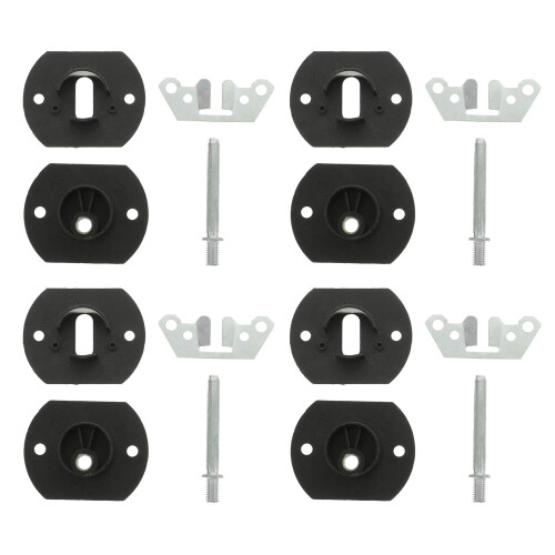 4 Set Hörnsoffa Fästklämmor - Möbel Fästen Spännlås