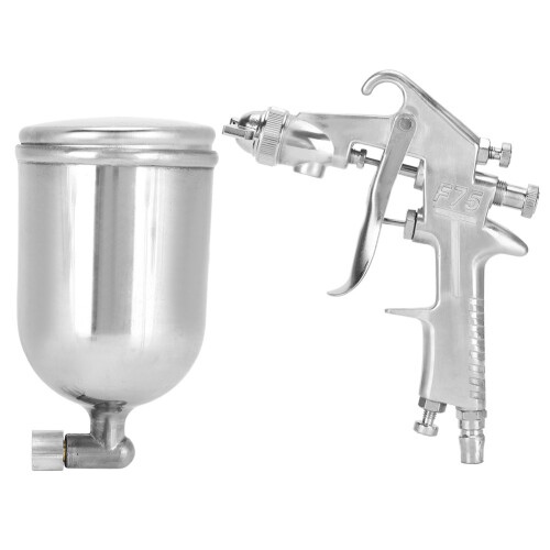 Kompaktes, tragbares Farbsprühgerät aus Aluminium,