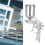 Kompaktes, tragbares Farbsprühgerät aus Aluminium, 8