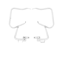 Motorcycle Crash Bars Rear Saddlebag Bracket Guard Kit Steel For Touring CVO Road Glide Electra Street Glide 2014 2022