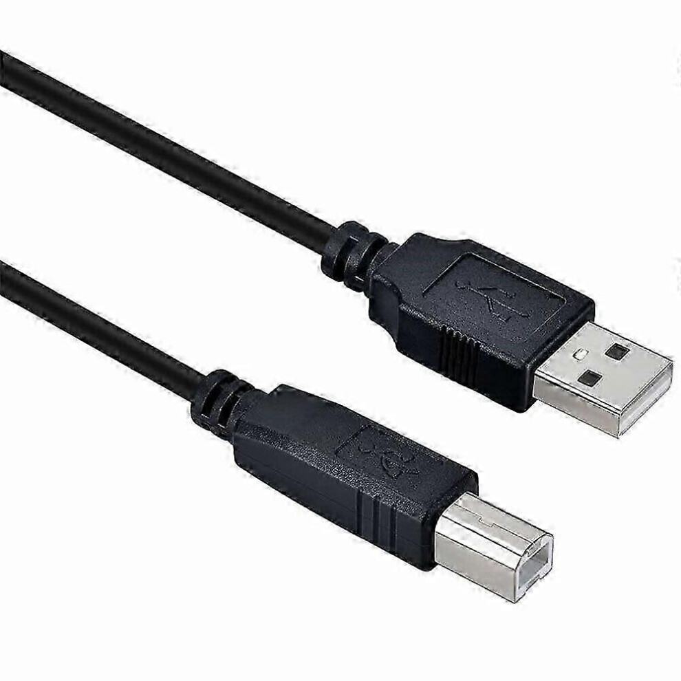 Kikidex (As Show, One Size) Usb Cable Cord For Dymo Labelwriter 310 330 320 400 450 Turbo Label Printer Psu