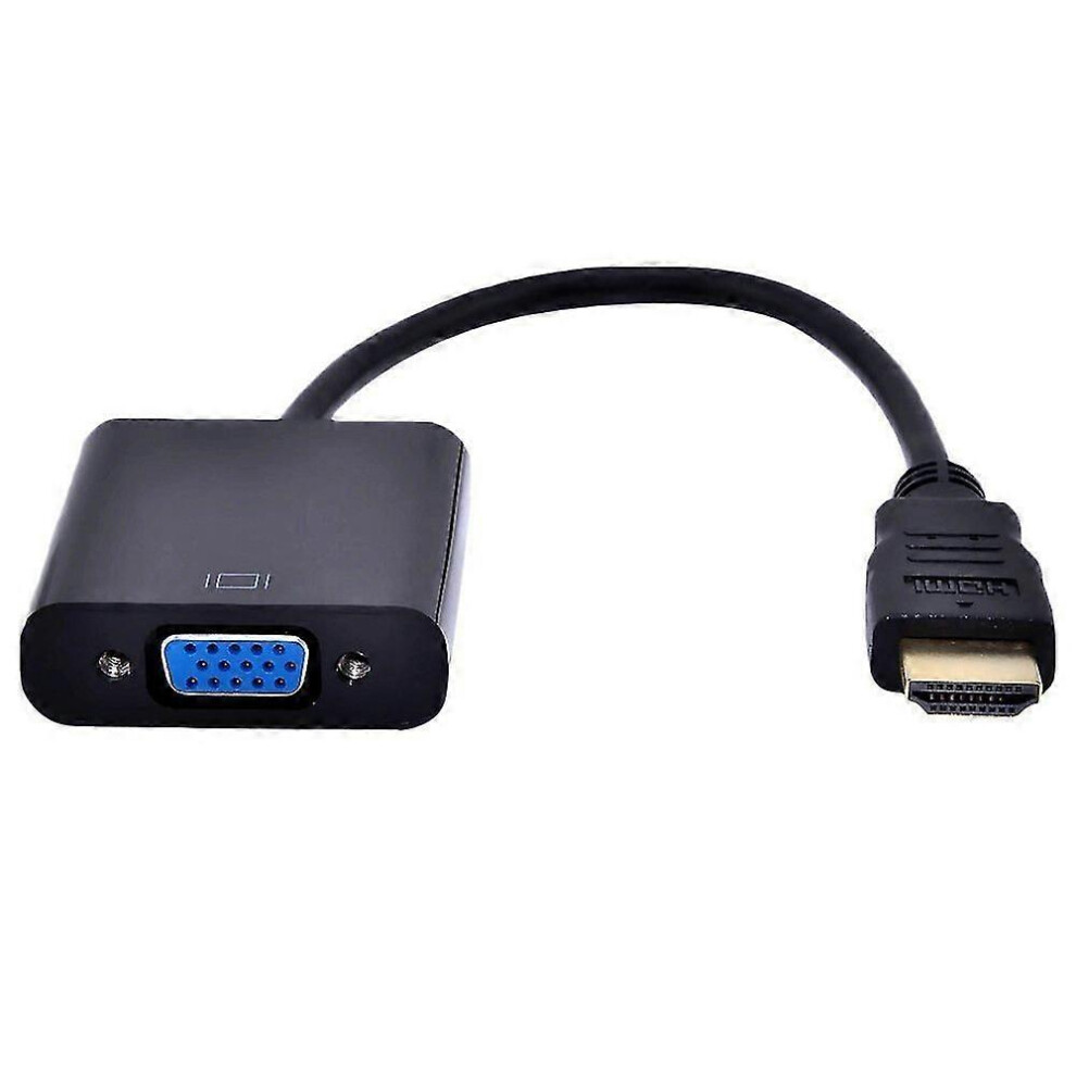 Kikidex (As Show, One Size) Hdmi Till Vga Adapter - Svart