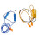 (As show, One size) Ear Plugs Bluetooth Earphone for Work, Noise Suppression, 3