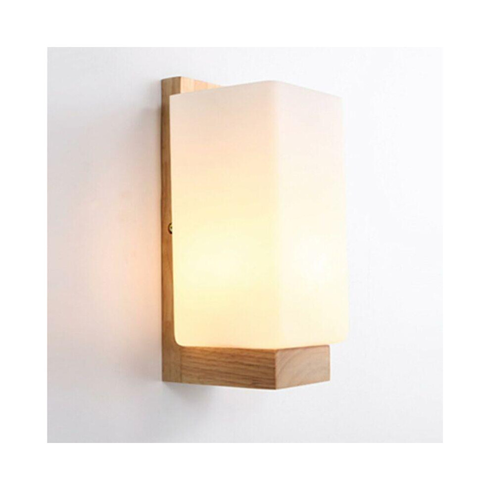 Kikidex (As Show, One Size) Simple Style Wall Lamp Bedside Living Room Stairs Corridor White