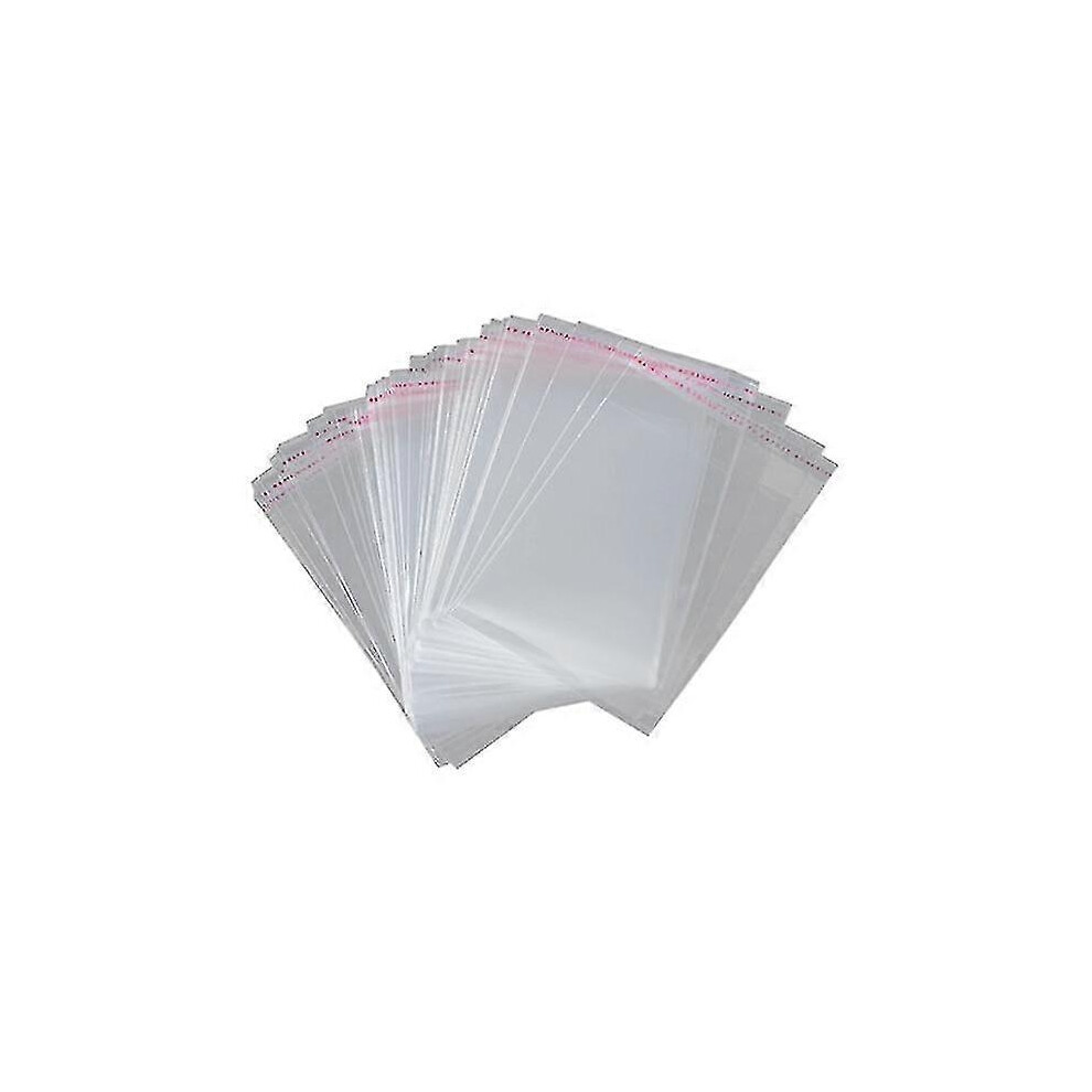 Kikidex (As Show, One Size) 100X A3 Package Bag 45X32cm Clear Resealable Plastic Self Seal Adhesive