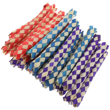 24Stk Bambus Fingerfallen Vogelfutterspielzeug Party Goodie Bag