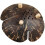 Raindrops Shell Shape Soap Dish Wood Material Drainage 1pack 5