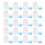 24Pcs Mini Godisflaska Transparent För Barnparty 10