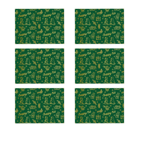 Islamic Patterned Wrapping Paper for Festival Gifting-type A