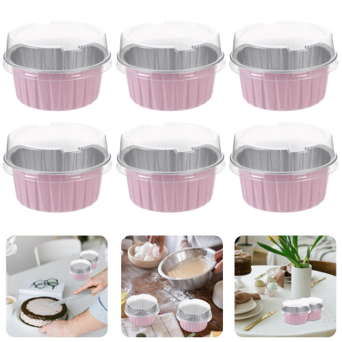 50St Tjockare Aluminium Muffinsform Med 2