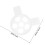 4Pcs GlasPumpansMunstycken FormHätten Fittingar 2