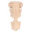 Wood Carved Av Hårt Väggkorbell För 3