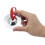 1 Par Minifingercymbaler Perkussionsinstrument För Dansare (Silver) 1
