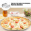 Rund Stekplåt I Rostfritt , Pizzapann, Serveringsunderlägg 11