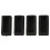 4Pcs Teleskopisk Fotmattor Skydd För 3